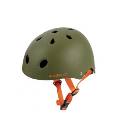 Детска каска Polisport Junior Urban Radical Triangles Green