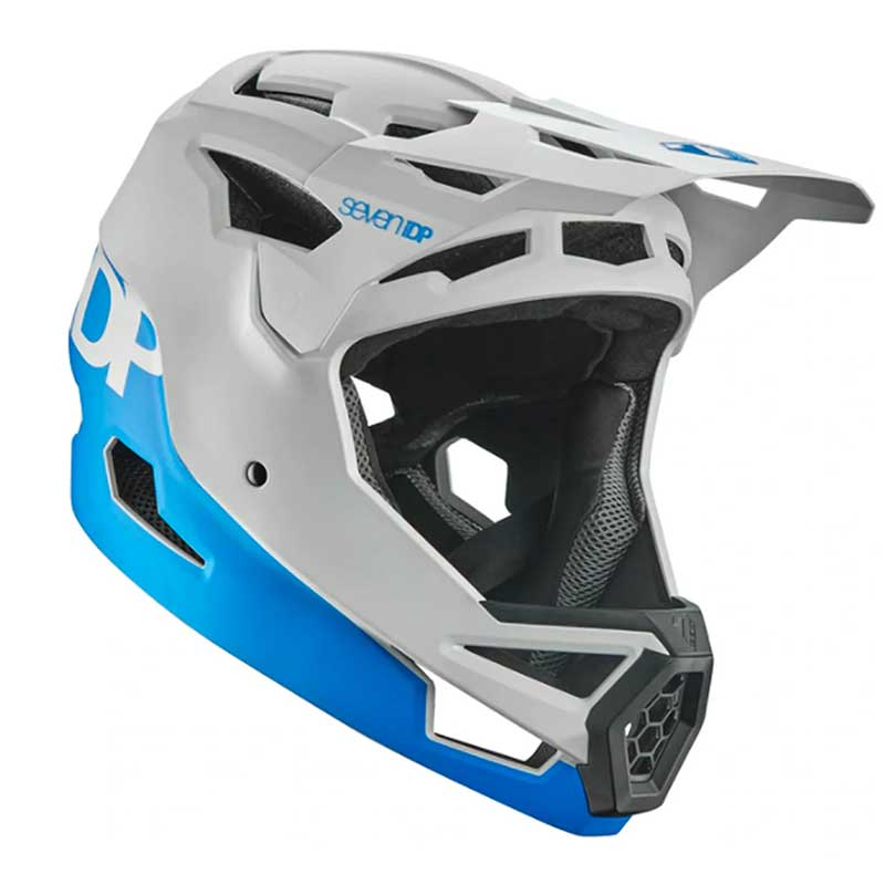 Каска 7 Protection 7idp Project 23 ABS Matt Thruster White / Blue