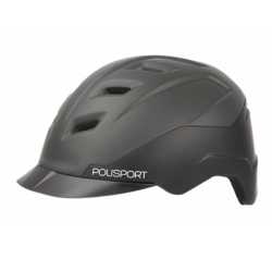 Каска Polisport E'CITY Черен