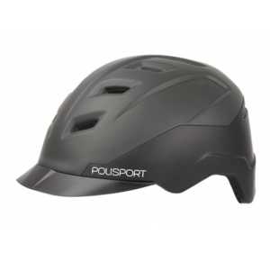 Каска Polisport E'CITY Черен