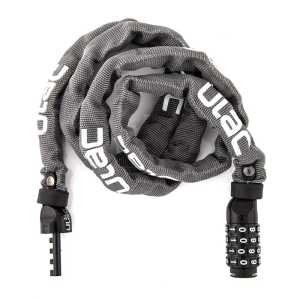 Вело катинар с верига Ulac 52nd Street Grey с шифър