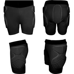 шорти,с протектори, Черен