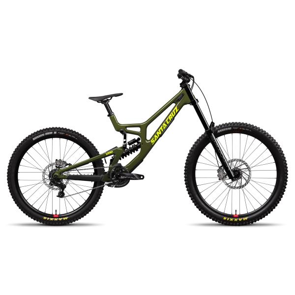 Велосипед SANTA CRUZ V10 8 CC S - kit MX LG гланц Kelp зелен