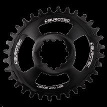 Плоча за курбел BURGTEC овална GXP Boost 3mm Offset thick thin BURGTEC черен 30T