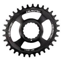 Плоча за курбел BURGTEC овална Cinch thick thin BURGTEC черен 30T