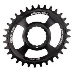 Плоча за курбел BURGTEC овална Cinch thick thin BURGTEC черен 30T
