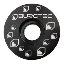 Спейсъри за лапа BURGTEC Top Cap BURGTEC черен