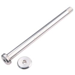Задна ос за велосипед BURGTEC SANTA CRUZ 168.5mm Rear Axle Rhodium сребрист
