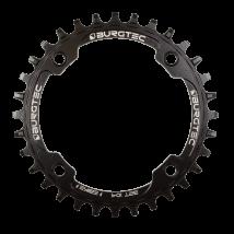 Плоча за курбел BURGTEC 104mm BCD Inside Fit EBike стомана thick thin 32T