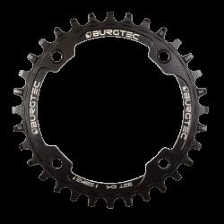 Плоча за курбел BURGTEC 104mm BCD Inside Fit EBike стомана thick thin 32T
