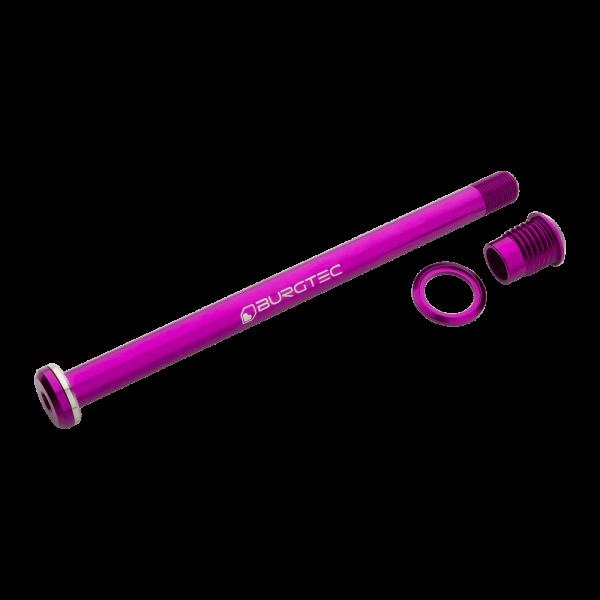 Задна ос за велосипед BURGTEC SANTA CRUZ 173.7mm Rear Axle лилав Rain