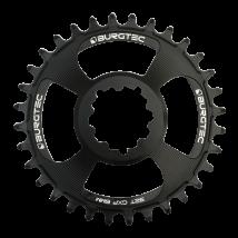 Плоча за курбел GXP 6mm Offset thick thin BURGTEC черен 30T