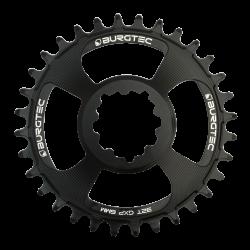 Плоча за курбел GXP 6mm Offset thick thin BURGTEC черен 30T