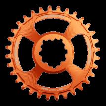 Плоча за курбел BURGTEC GXP Boost 3mm Offset thick thin Iron Bro оранжев 28T