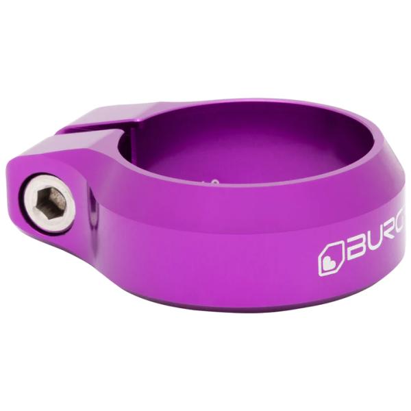BURGTEC Seat Clamp - 36.4mm диаметър - лилав Rain