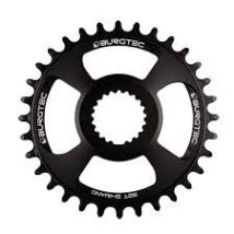 Плоча за курбел BURGTEC овална Shimano Direct Mount thick thin - 30T - BURGTEC черен