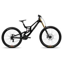 Downhill велосипед Santa Cruz V10 8 CC MX / смесен размер L гланц черен Sparkle
