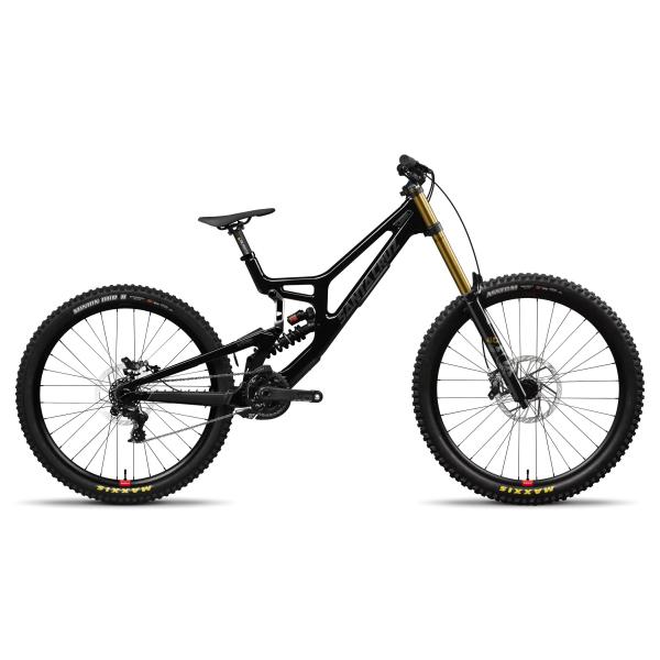 Велосипед SANTA CRUZ V10 8 CC X01 - kit MX LG гланц черен Sparkle