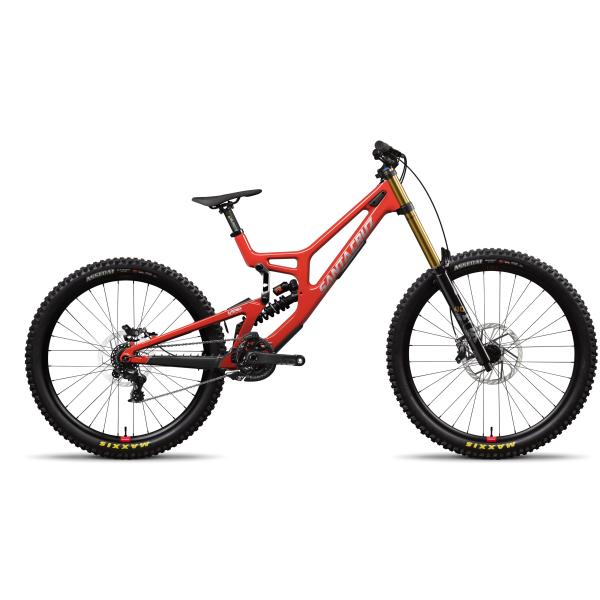 Велосипед SANTA CRUZ V10 8 CC X01 - kit MX LG гланц червен