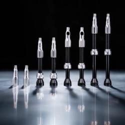 Вентили за безкамерни гуми Lezyne CNC TLR Valve - 80mm черен