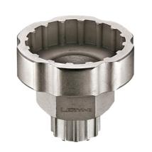 Ключ за касета и средно Lezyne External BB and Cassette Tool Nickel