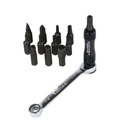 Комплект инструменти Lezyne Ratchet Kit - черен Nickel