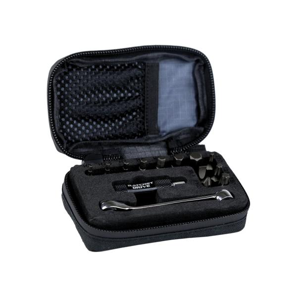 Комплект инструменти Lezyne Ratchet Kit - черен Nickel