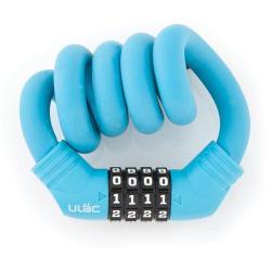 Велоключалка с шифър ULAC 1970 Memory Cable Sky Blue