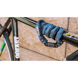 Велоключалка верига с код ULAC 52nd Street 120cm Teal