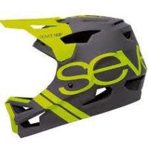 Full-face каска за спускане 7iDP Project 23 ABS - Сива/Жълта