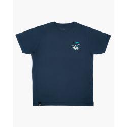 Тениска Peaty's Ride Wear RideWear - Flag/деним син - S