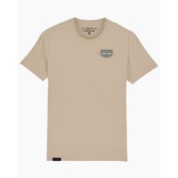 Тениска Peaty's AW24 PubWear - Bikes & Beers Crest/Desert Dust