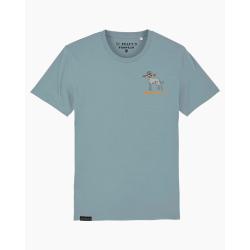 Тениска Peaty's AW24 PubWear - плосък Out/Citadel син, Размер S