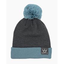 Peaty's AW24 PubWear Merino Bobble Hat - Blueberry