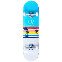 Скейтборд Ocean Pacific Sunset Park/Street син/бял 32 8.25