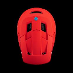 Full-face каска за спускане Leatt Gravity 1.0 - Червена