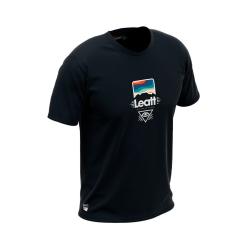 Велосипедно джърси LEATT MTB AllMtn 2.0 детски XL черен