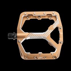 Leatt педали AllMtn 6.0 Flat Narrow - Frost бронзов
