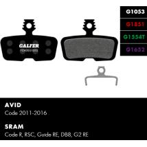 Накладки Galfer велосипед FD455G1053 PERFORMANCE SRAM Guide / G2