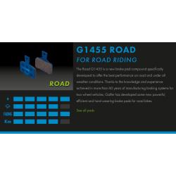 Накладки Galfer велосипед FD427G1455 ROAD SRAM Level