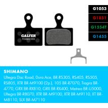 Накладки Galfer велосипед FD496G1053 PERFORMANCE Shimano XTR