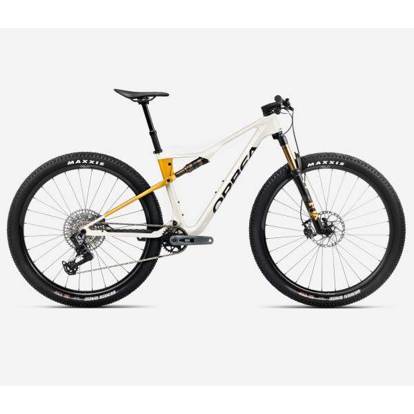 ORBEA OIZ M10 AXS L Ivory бял - Bumblebee жълт