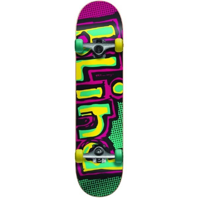 Бейзболна шапка BLIND Matte OG Logo Youth Жълта/Зелена