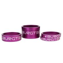 Спейкери BURGTEC Stem Spacers Purple Rain