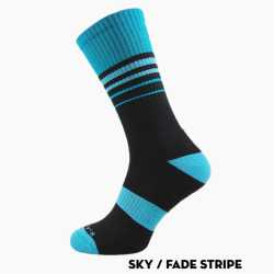 Чорапи Peaty's AW24 Shredsocks - Двуцветно избледняване / Sky