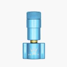 CO2 глава за помпа Peaty's Holeshot - Turquoise