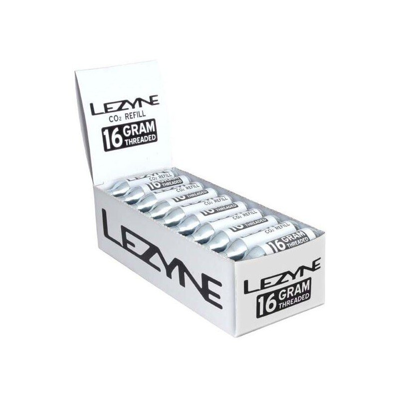 CO2 патрони LEZYNE 16G Silver (кутия 30 бр.)