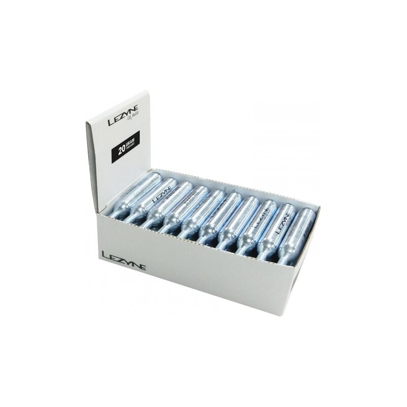 CO2 патрони LEZYNE 20G Silver (кутия 30 бр.)