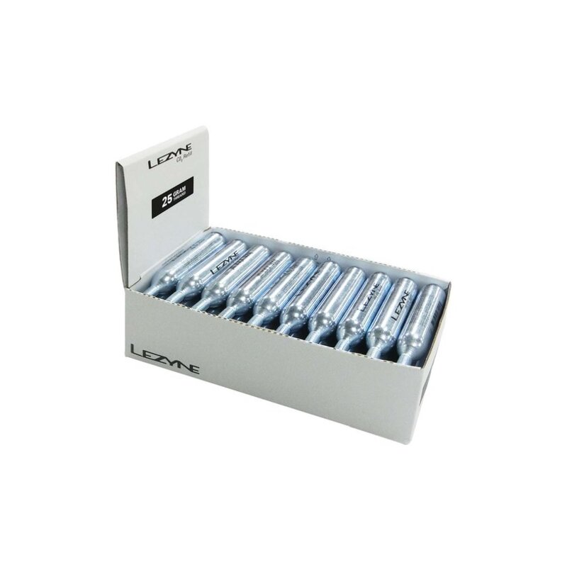 CO2 патрони LEZYNE 25G Silver (кутия 30 бр.)