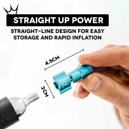 CO2 помпа Peaty's Holeshot - 25g Matte Slate